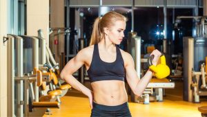 kettlebell bicepsz edzés