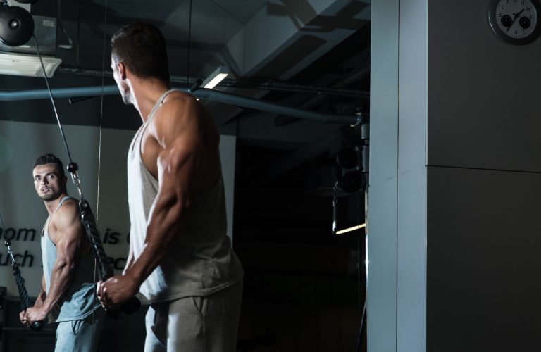 külső tricepsz edzése