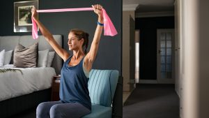 tricepsz gyakorlatok gumiszalaggal