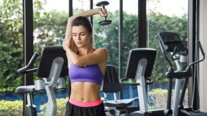 tricepsz hosszú fej edzése