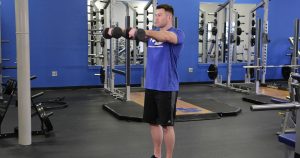 elülső váll edzése