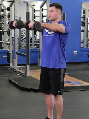 elülső váll edzése