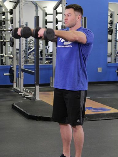 elülső váll edzése