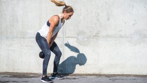 kettlebell láb edzés