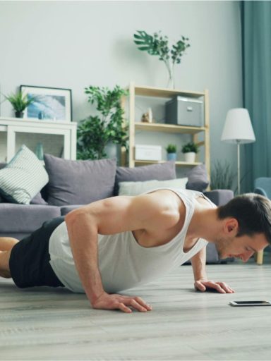 otthoni mellizom edzés