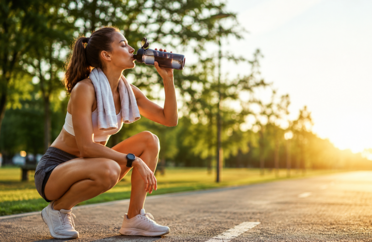 edzés kánikulában